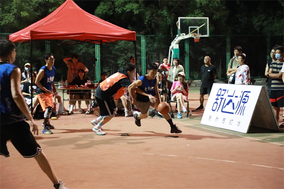助力北京大学三人篮球赛，舒达源天然苏打水走进校园