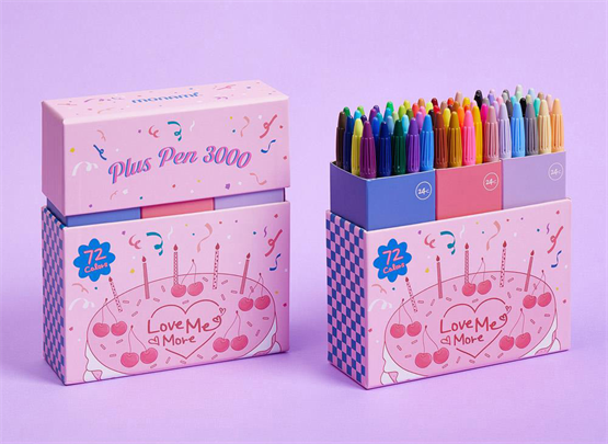 慕那美Plus Pen 3000 72色套装限量款全新上市，掀起创意文具新风潮！
