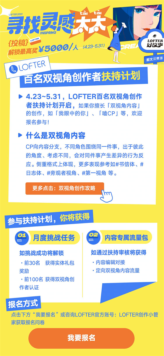 千万稿酬，征一万个好故事，网易LOFTER年度创作激励计划重磅上线