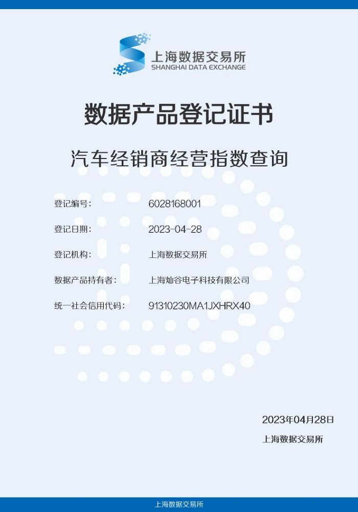 灿谷发布汽车经销商经营指数，助力行业伙伴制胜下沉市场