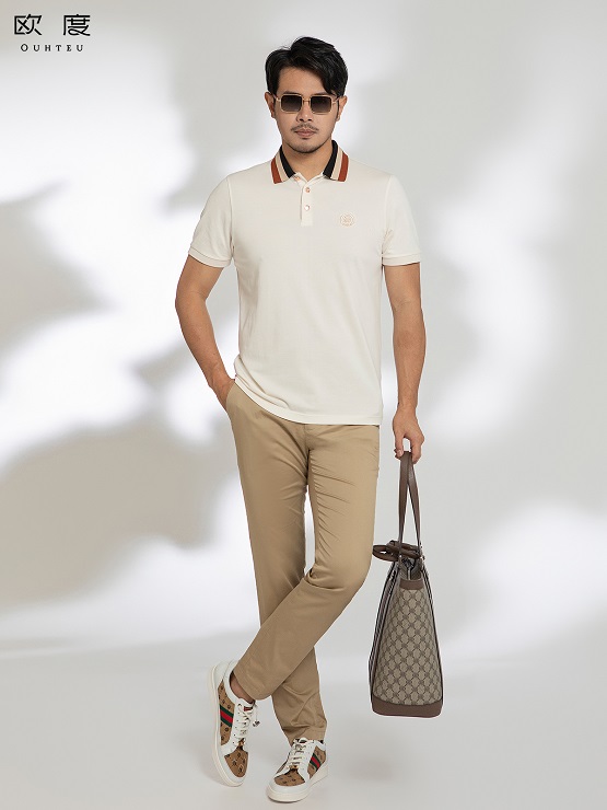 欧度男士纯棉短袖Polo衫系列，夏日经典显气质穿搭！
