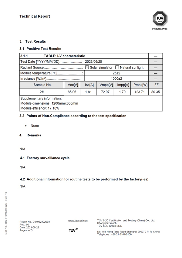 17.18%！极电光能高效率商用尺寸钙钛矿组件获权威认证