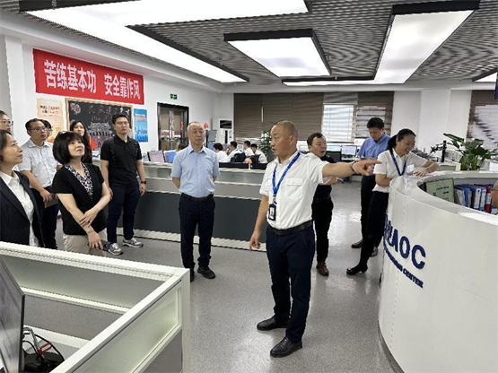 中国进出口银行调研组赴重庆走访调研中小航空公司运营