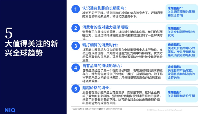 尼尔森IQ发布《2023年中期全球消费者展望》：揭示5大新兴全球趋势