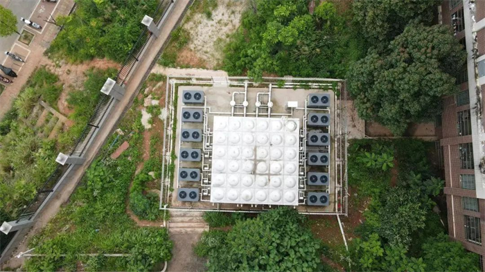 700吨！中广欧特斯助力湖南化工职业技术学院热水系统改造升级