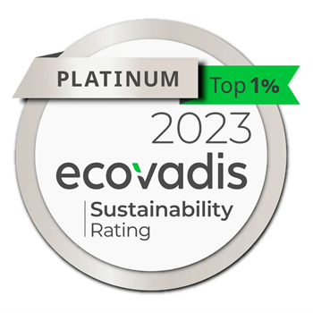 永恒力三度荣获EcoVadis白金认证，致力于创造可持续价值