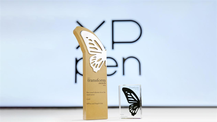 XPPen荣膺2023年度Transform Awards asia最佳视觉识别金奖（Retail Sector）