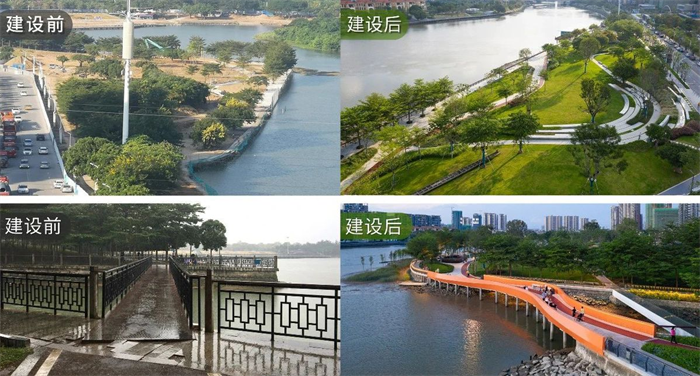 岭南股份高品质滨水岸线项目，荣获广东省市政优良样板工程！