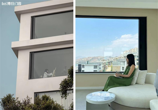 博仕门窗：洱海旁极简私宅的窗景美学与品质生计新定义