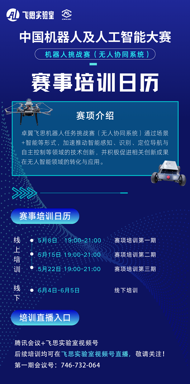 备战人工智能大赛！卓翼飞思实验室启动机器人挑战赛赛事培训