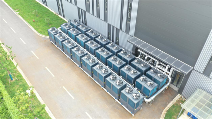 冷暖新路径！中广欧特斯热泵空调助力上海诺倬力打造冷暖适宜生产环境