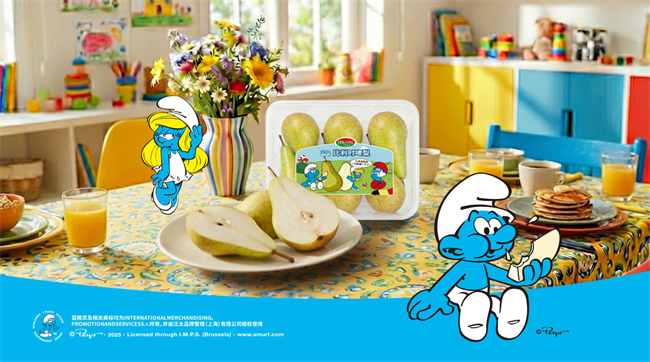 献给每个家庭的童话美味:Truval比利时啤梨蓝精灵联名款登陆山姆