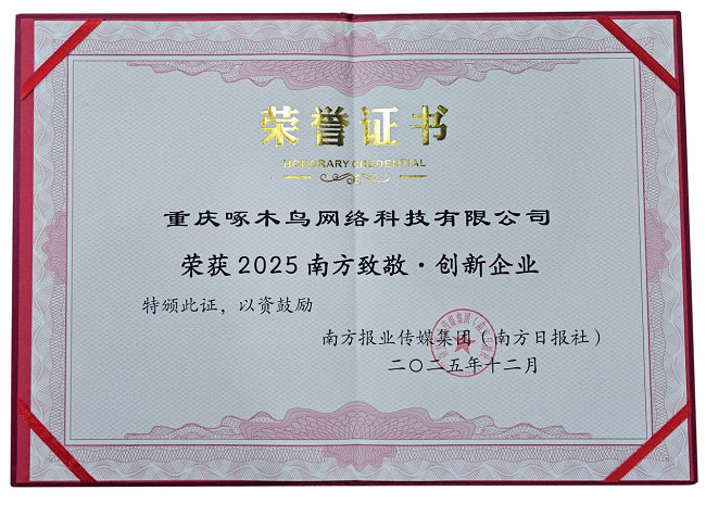 AI驱动行业智能发展：啄木鸟家庭维修获“2025南方致敬·创新企业”