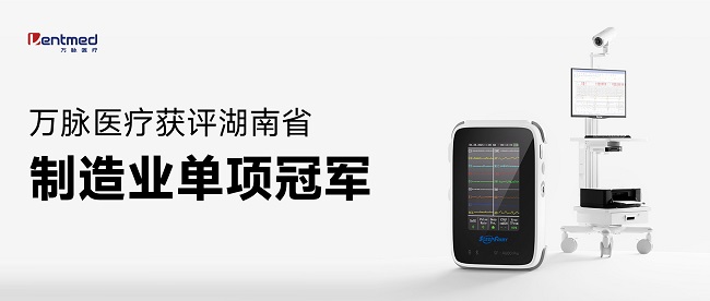 喜报 万脉医疗获评湖南省制造业单项冠军