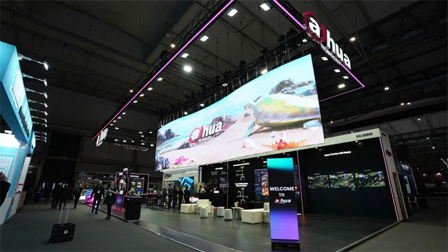 大华股份发布多款创新显控产品，全场景方案亮相ISE展会